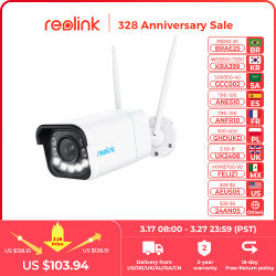 Reolink cámara de seguridad 4K detección inteligente 8MP Wi-Fi 6 cámaras de vigilancia tecnológicas