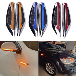 Luces LED de señal de giro para coche de 12V luces laterales lámpara de marcador accesorios de