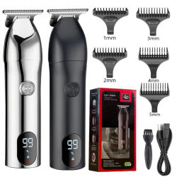 Cortadora de pelo eléctrica con cuchilla de cerámica para hombre máquina de corte de pelo