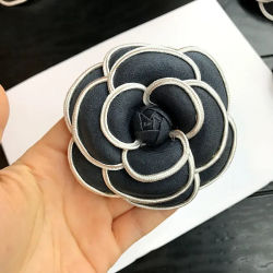 I-remiel-Broche de flores de alta calidad para mujer alfileres y broches de Camelia clásica