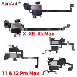 AiinAnt-auricular Flex para iPhone X Xs 11 12 Pro Max XR Mini Sensor de proximidad sonido