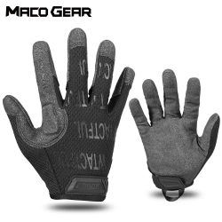 verano Guante táctico de dedo completo de camuflaje para hombre guantes militares para ciclismo