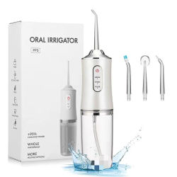 SEZ-Irrigador Oral recargable por USB 3 modos chorro de agua Dental portátil tanque de agua de