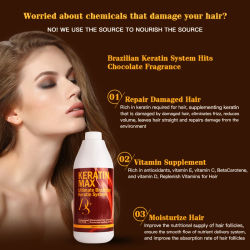 Cheapest Set 2pcs DS Max 8% Formalin Keratin Treatment Straighten Strong Frizzy