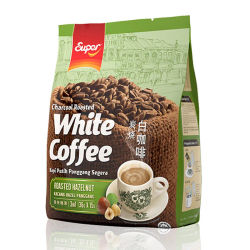 Malaysia imports SUPER Super Ipoch Charcoal Roasted Fruit White Coffee 3 in 1.