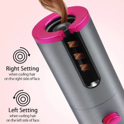 Auto Rotating Ceramic Wireless Curling Iron Hair Waver Iron Curling Wand Air Curler USB Cordless Automatic Hair Curler Styer