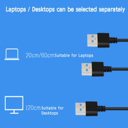 Acasis USB 3.0 Hub 4 Port Multi Power Adapter Hub USB 3,0 for PC Computer Accessories USB Splitter for Macbook