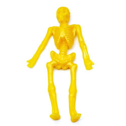 100Pcs Stretchy Skeletons Toys 8 Glitter Color Sensory Bendable Toy Party Favors