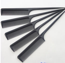 200 pic/lot Wholesale Professional Salon Cutting Comb. Hard Plastic Combs. Sharp Point End black color