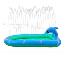 Summer Kids Inflatable Pool Yard Portable Water Splash Pad Children Outdoor Play