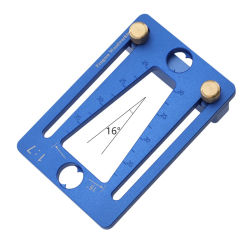 Dovetail Marker Aluminum Alloy Woodworking Dovetail Marking Template Tool Wood Joints Gauge For Hand Cut Wood Joints Slopes