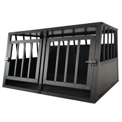 Trekker Hundebur L 89x69x50cm, Svart