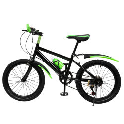 Børnecykel - BMX - 50 cm hjul - Til drenge 8–12 år - For kaliberbremse, bag V-bremse - Aluminiumsfælge - Grøn