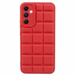 SKALO Samsung A05s 4G Puffer Bumper TPU-Skal - Röd