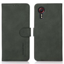 SKALO Samsung Xcover 7 KHAZNEH Pungetui i PU-læder - Grøn