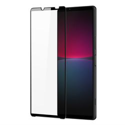 SKALO Sony Xperia 10 V 5G FULL-FIT Hærdet Glas Skærmbeskyttelse