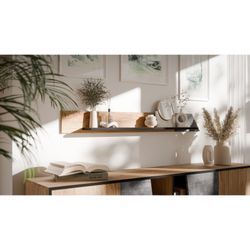 OVO Hylde Mørk Beton/Uregelet Eg