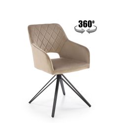 K535 Spisebordsstol - Beige