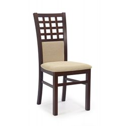 GERARD3 Spisebordsstol - mørk Valnød/TORENT Beige