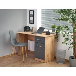 ELMO skrivebord i votan eg / antracit