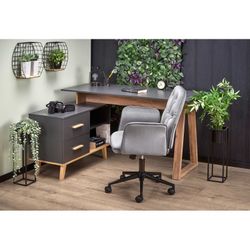 SERGIO XL, skrivebord, antracit mat - wotan eg