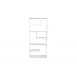 Staal Reol 85x188cm - Hvid