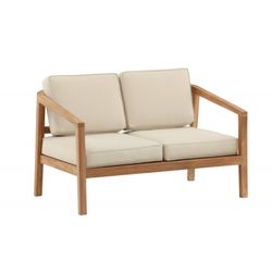 Kenya 2 personers Havesofa - Beige,Messing