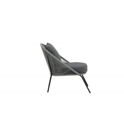 Lindos Loungestol - Sort,Grå
