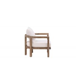 Erica Lænestol - Brun,Hvid