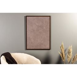 Strukturmaling Plakat - Brun