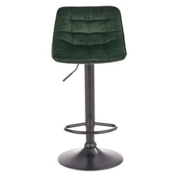 H95 Barstol - Mørkegrøn Velour