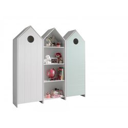 Børneskabe sæt – Casami, strandhytte-design, flerfarvet