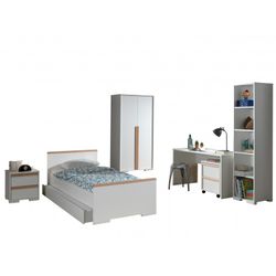 Børneværelses sæt London (90 x 190 cm, 90 x 200 cm) – hvid