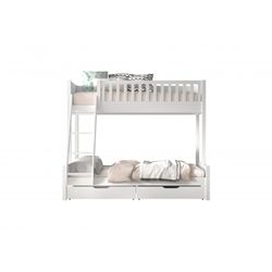 Køjeseng familie med skuffer – Scott, hvid