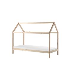 Husseng med madras 90 x 200 cm – Dallas sæt, natur