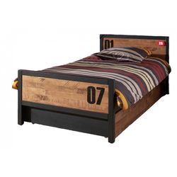 Enkeltseng med skuffe 90 × 200 – Alex Sæt, natur