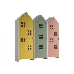 Børneskab sæt Casami BRUGES – flerfarvet (3 skabe)