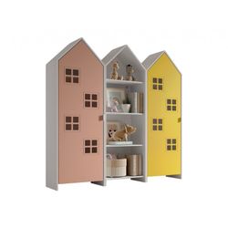 Børneskab sæt med 3 skabe – Casami Bruges, flerfarvet