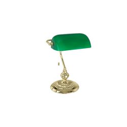 Retro bordlampe - Grøn