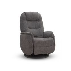 SMÖGEN Recliner grå stof lænestol