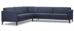 Ask hjørnesofa 269x300 cm Navy Blå