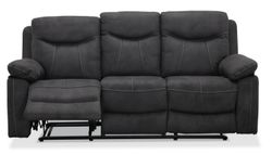 Boston recliner 3 personers Biograf sofa, grå stof