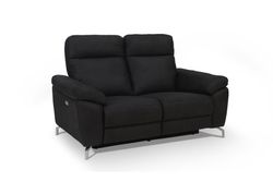 Selesta 2 Personers sofa Sort Stof