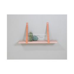 Jakob hylde 65x22 i hvid olieret egetræ