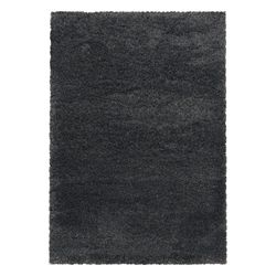 Fluffy tæppe - Grå - 120X170