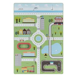 Play Børnetæppe - Grøn - 100x150