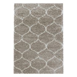 Salsa tæppe - Beige - 160X160 (Rundt)