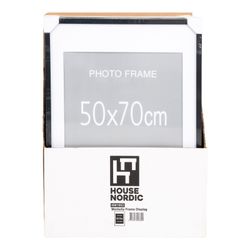Marbella Ramme Display - Ramme 50x70, 10 stk. sort og 5 stk. natur