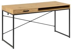 Seaford skrivebord naturlig MDF