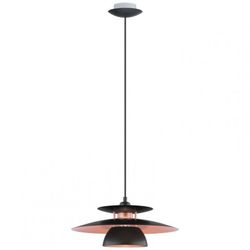 BRENDA PENDEL 2M LEDN. SORT/KOBBER